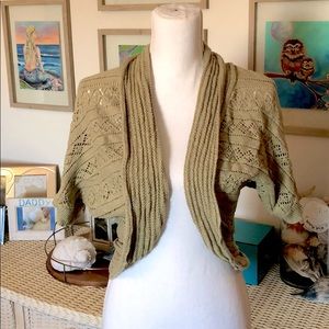 Sage green cardigan